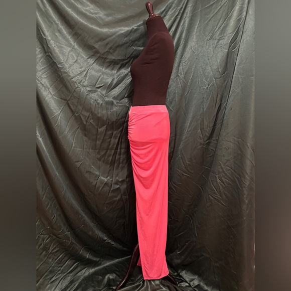 Draped Ruched Maxi Skirt - Picture 3 of 4